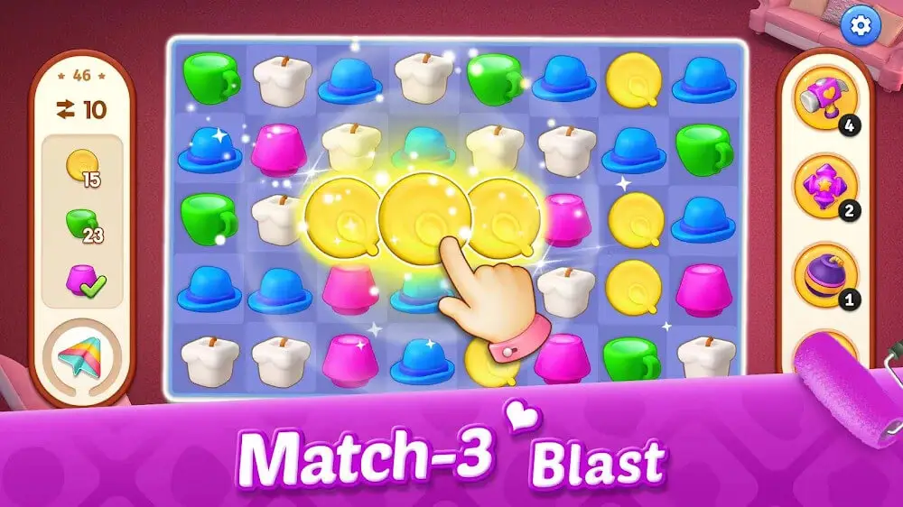 Screenshot of the My Home - Design Dreams game
