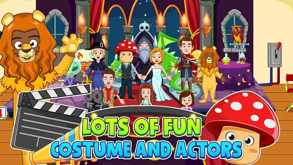 Screenshot of the My Town: Cinema and Movie game