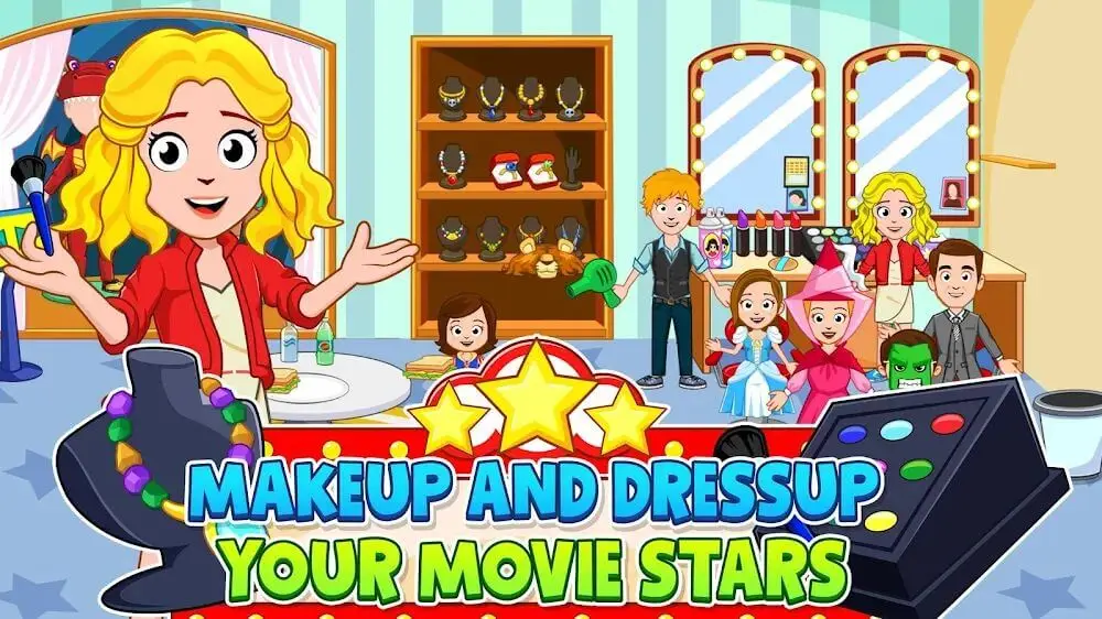 Screenshot of the My Town: Cinema and Movie game