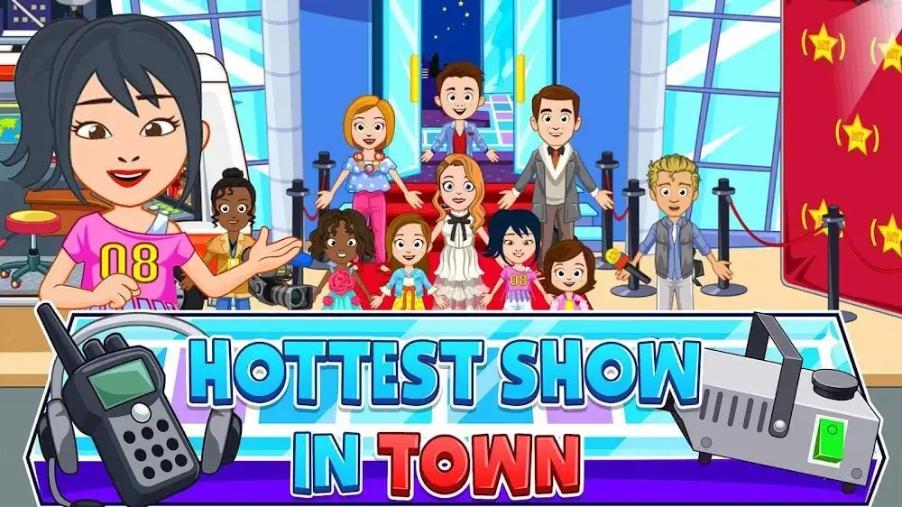 Screenshot of the My Town: Fashion Show game
