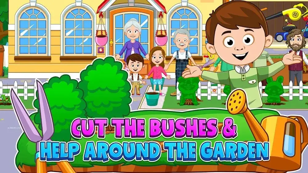 Screenshot of the My Town: Grandparents game