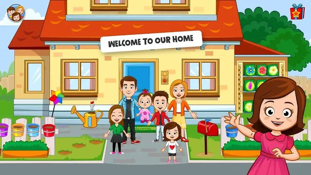 Screenshot of the My Town Home: Family Playhouse game