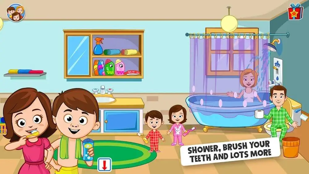 Screenshot of the My Town Home: Family Playhouse game