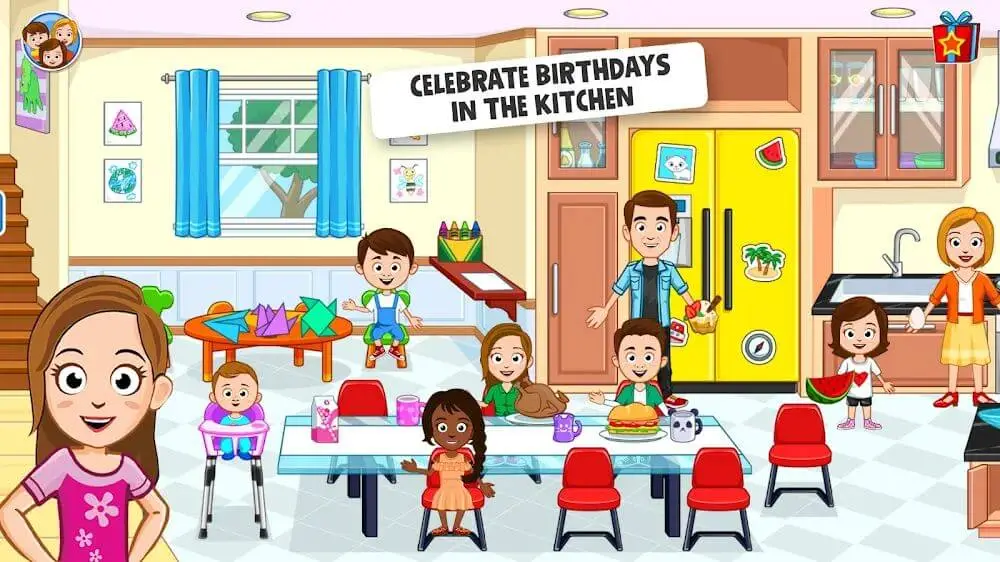 Screenshot of the My Town Home: Family Playhouse game