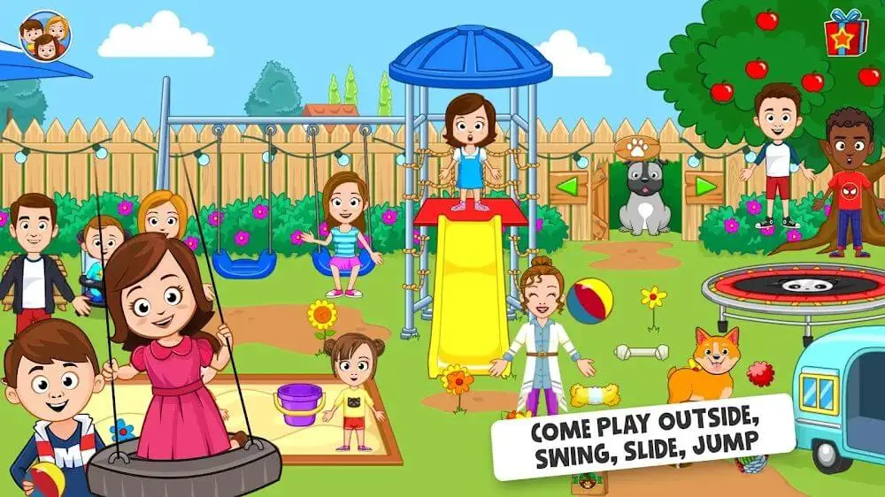 Screenshot of the My Town Home: Family Playhouse game