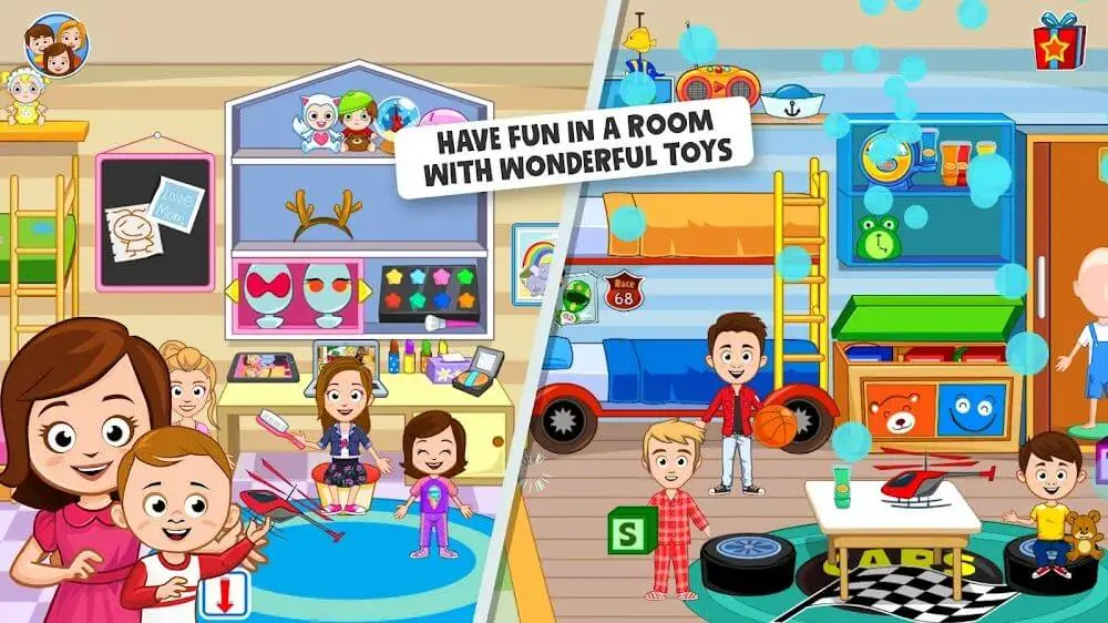 Screenshot of the My Town Home: Family Playhouse game