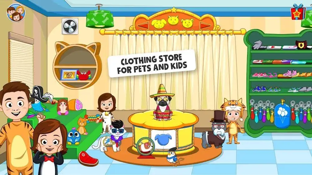 Screenshot of the My Town: Pet, Animal game