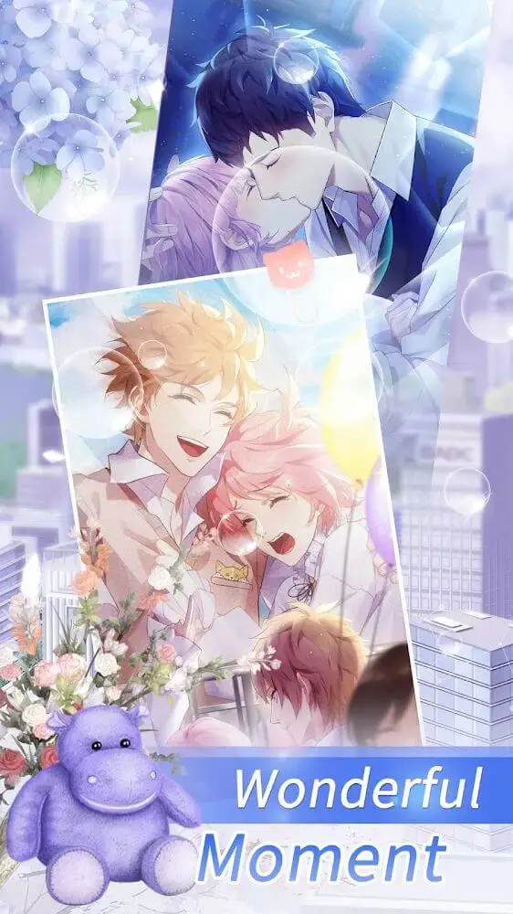 Screenshot of the Mystic Lover app