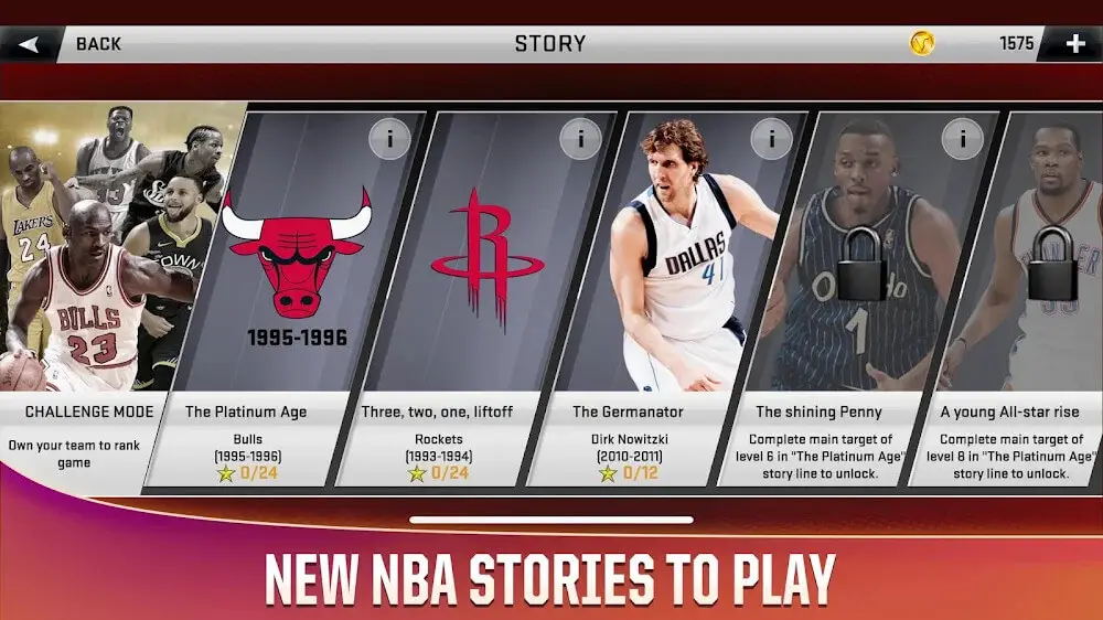 Screenshot of the NBA 2K20 game