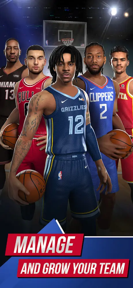 Screenshot of the NBA Ball Stars app