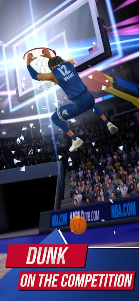 Screenshot of the NBA Ball Stars app