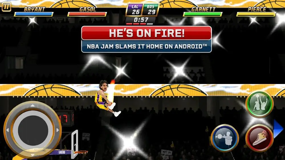 Screenshot of the NBA JAM by EA SPORTS game