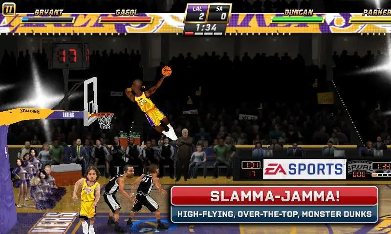 Screenshot of the NBA JAM by EA SPORTS game