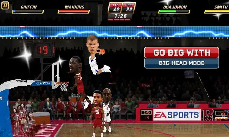 Screenshot of the NBA JAM by EA SPORTS game