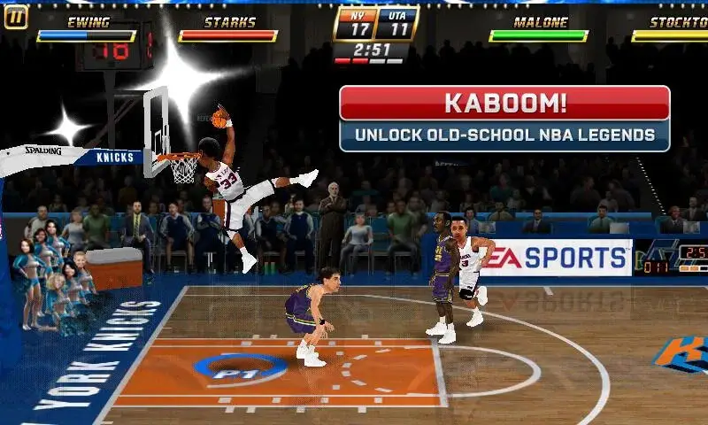 Screenshot of the NBA JAM by EA SPORTS game