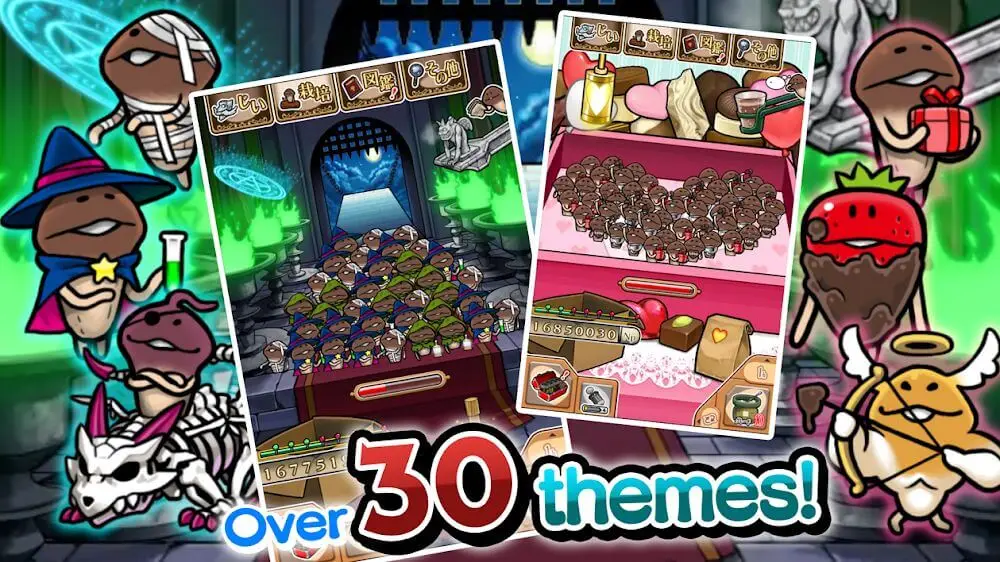 Screenshot of the NEO Mushroom Garden game