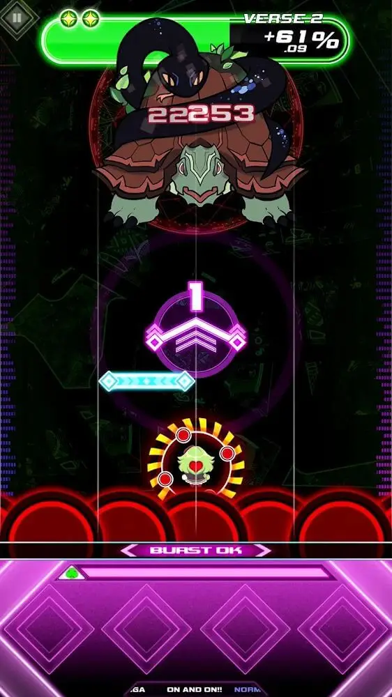 Screenshot of the NOISZ STARLIVHT app