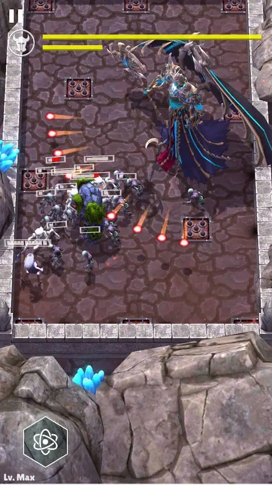 Screenshot of the Nameless Origin app