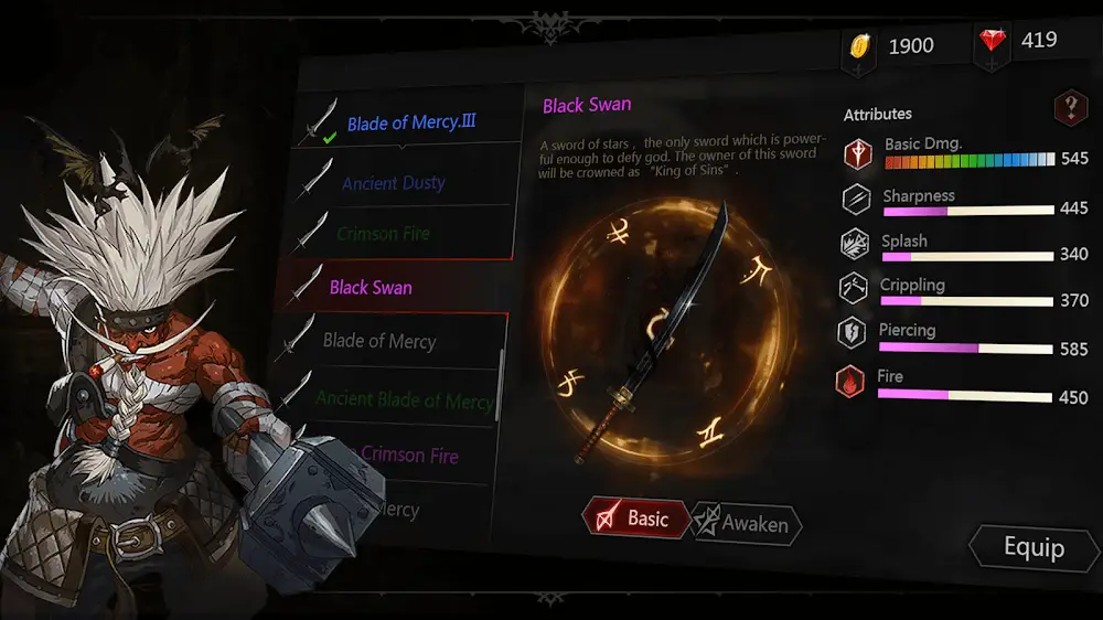 Screenshot of the NeverGone game