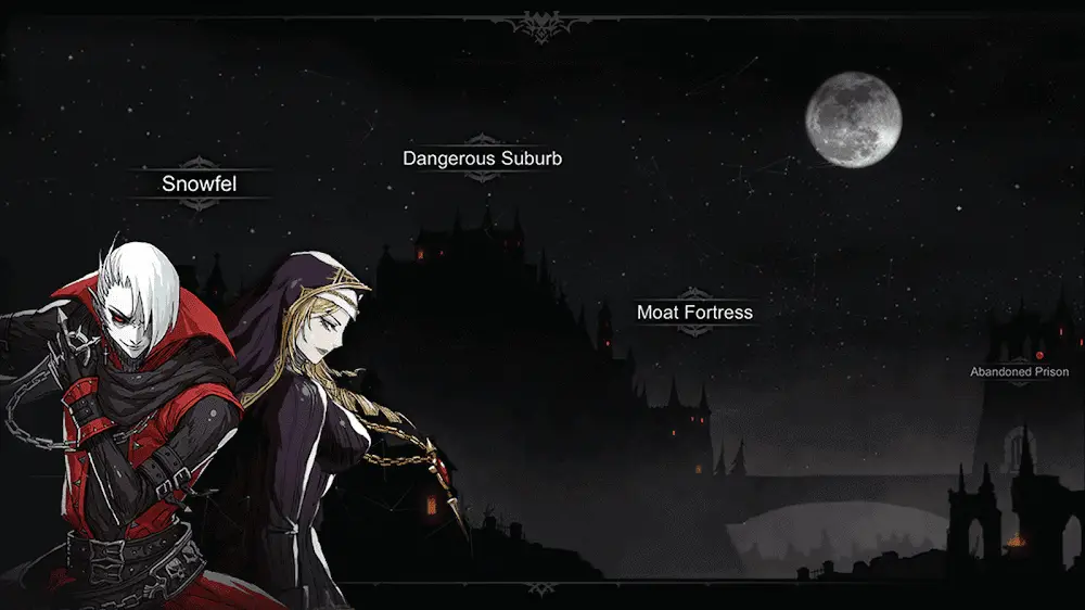 Screenshot of the NeverGone game