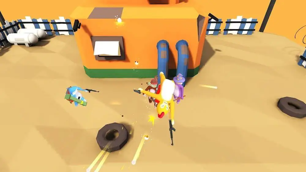Screenshot of the Noodleman Party: Fight Games game