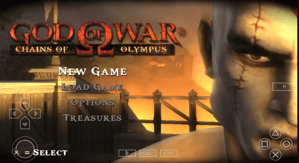 Screenshot of the OLYMPUS CHAINS: Gods Warrior 4 game