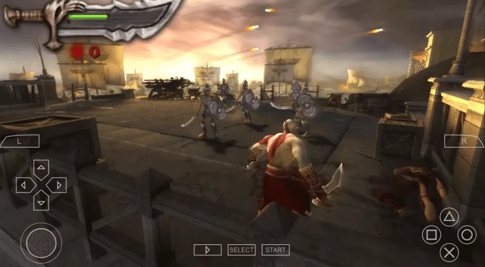 Screenshot of the OLYMPUS CHAINS: Gods Warrior 4 game