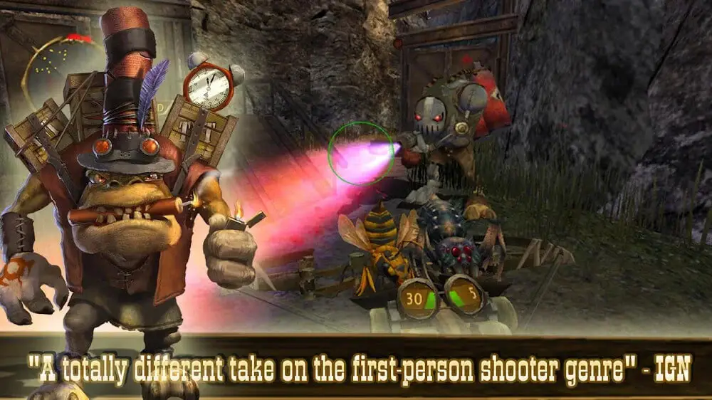 Screenshot of the Oddworld: Stranger's Wrath game