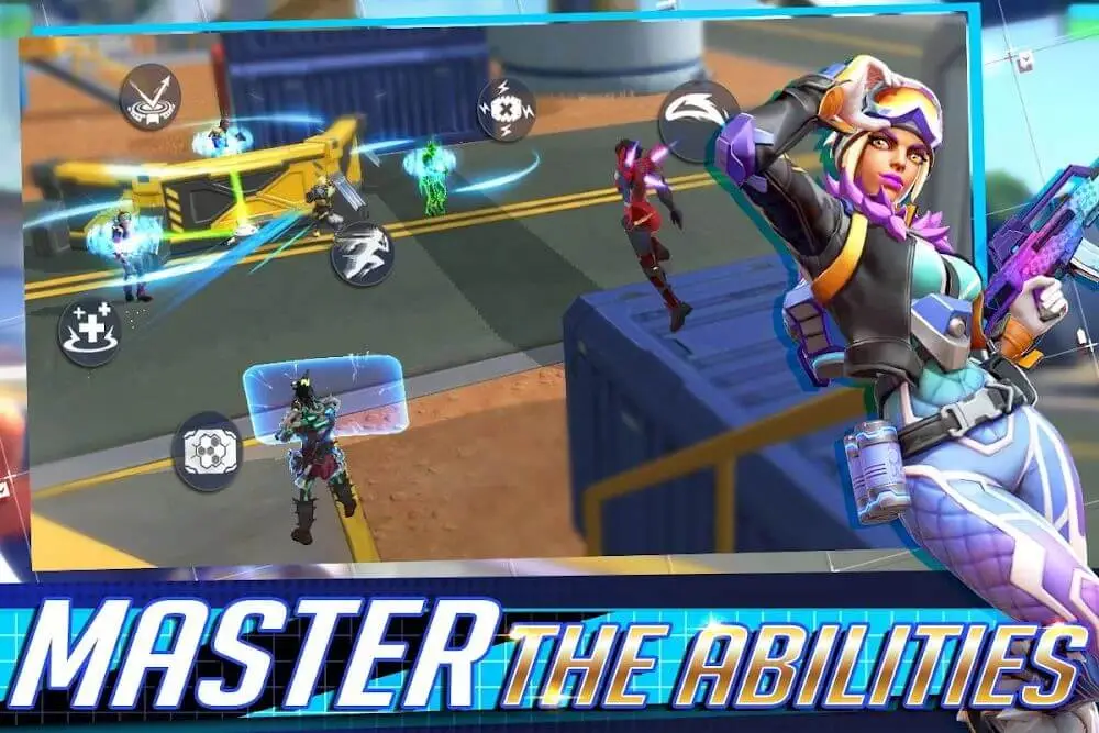 Screenshot of the Omega Legends game