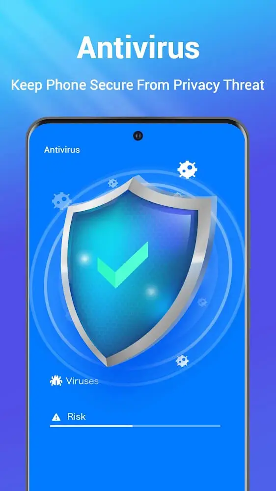 Screenshot of the One Booster app