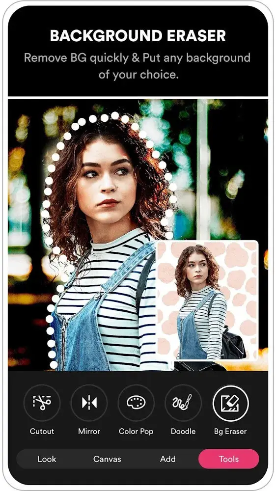 Screenshot of the PICFY app