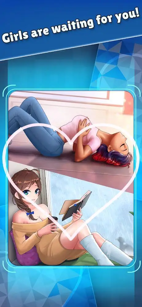 Screenshot of the PP: Kiss Games Fun Girls Sims app