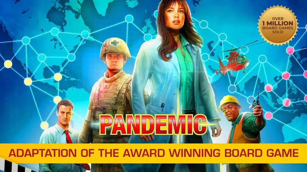 Screenshot of the Pandemic: The Board Game game