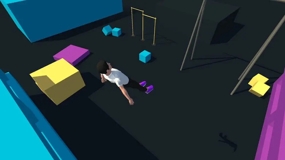 Screenshot of the Parkour Flight game