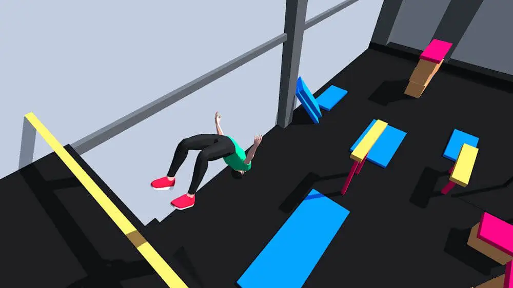 Screenshot of the Parkour Flight game
