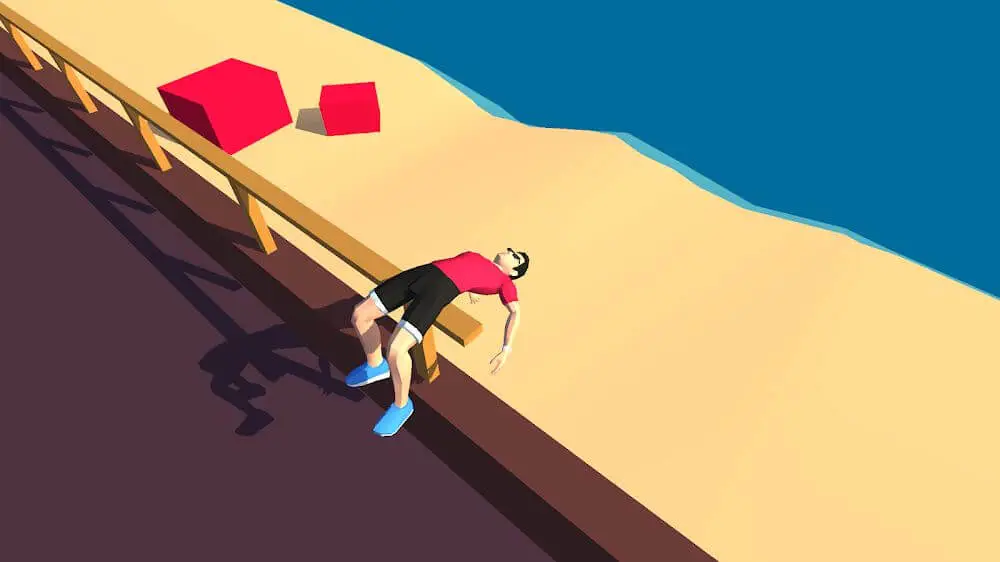 Screenshot of the Parkour Flight game