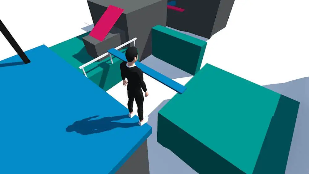 Screenshot of the Parkour Flight game
