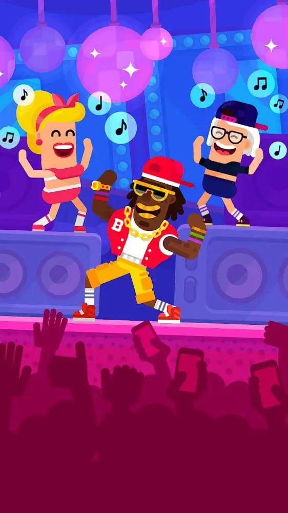 Screenshot of the Partymasters app
