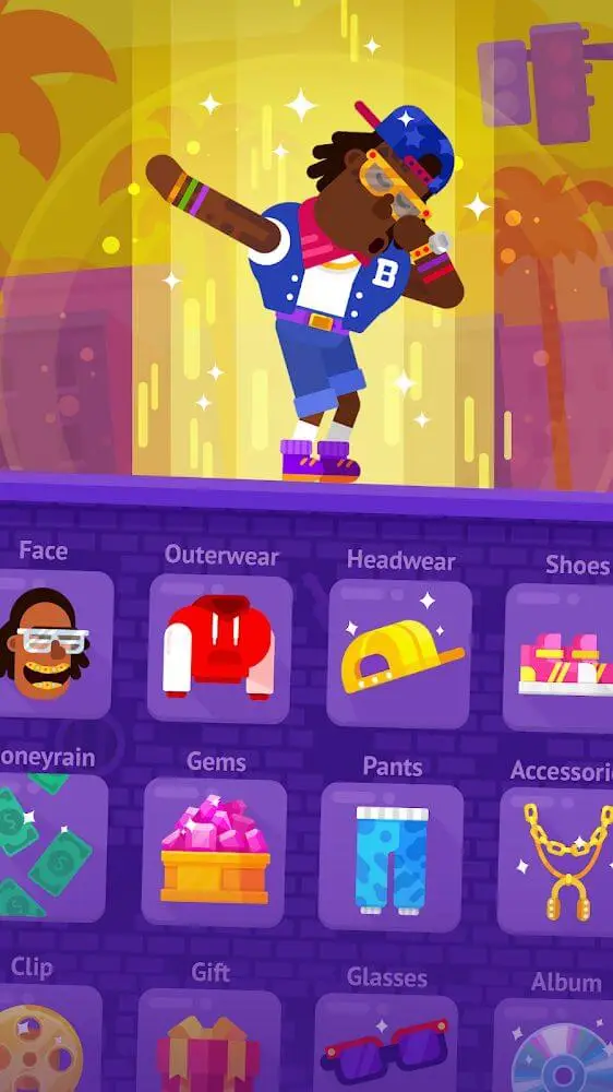 Screenshot of the Partymasters app