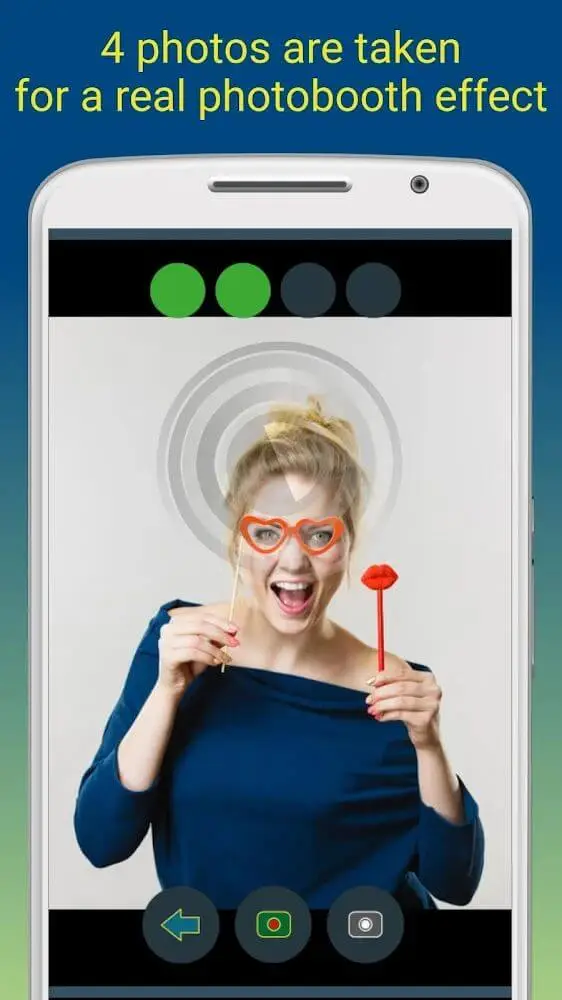Screenshot of the Photobooth mini FULL app