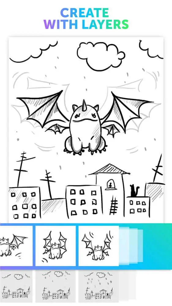 Screenshot of the Picsart Animator app