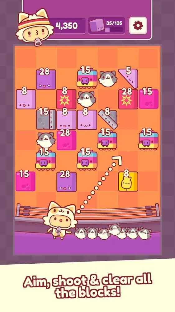 Screenshot of the Piffle app