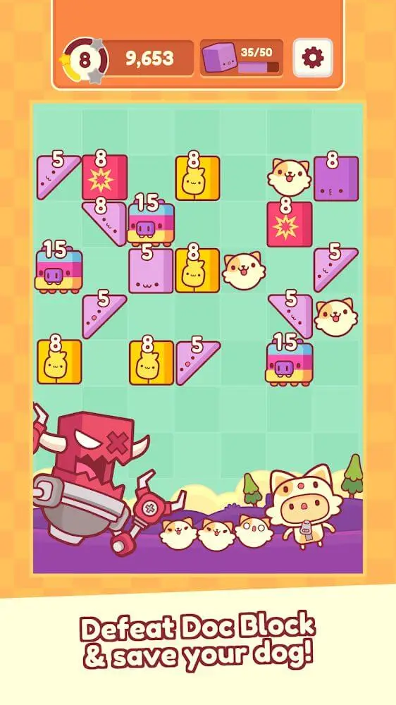 Screenshot of the Piffle app