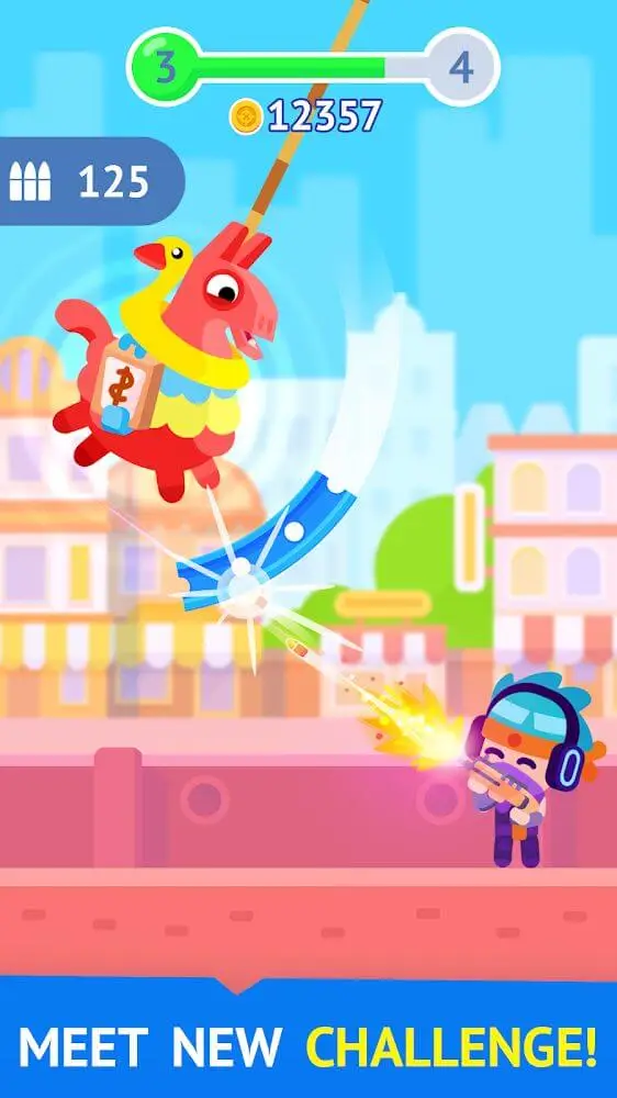 Screenshot of the Pinatamasters app
