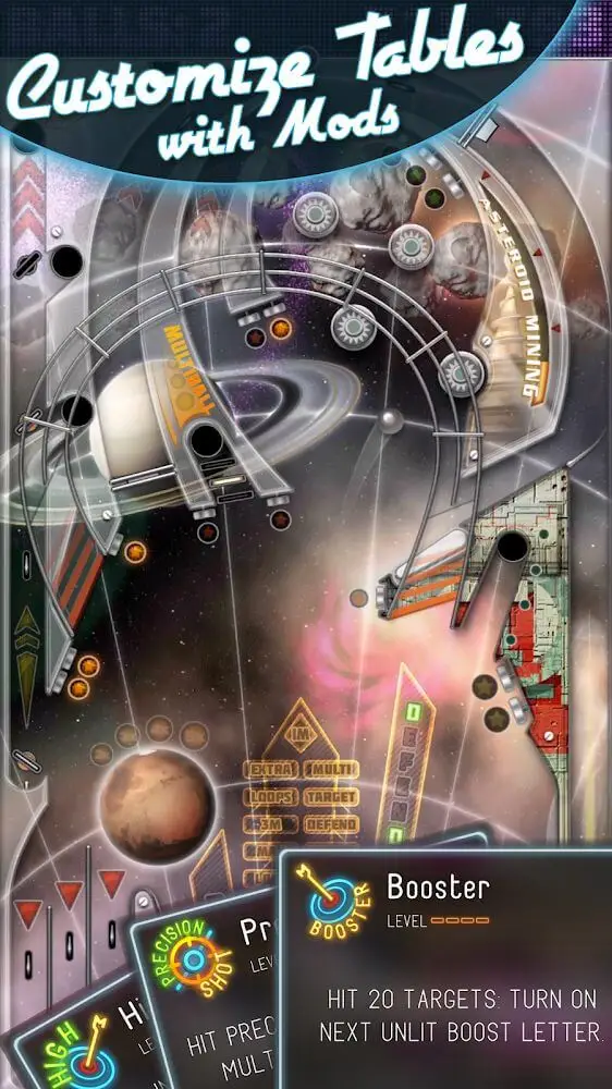 Screenshot of the Pinball Deluxe: Reloaded app