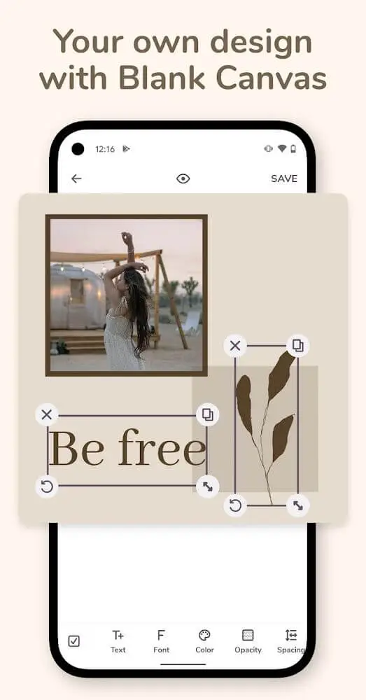 Screenshot of the Post Maker for Instagram - PostPlus app
