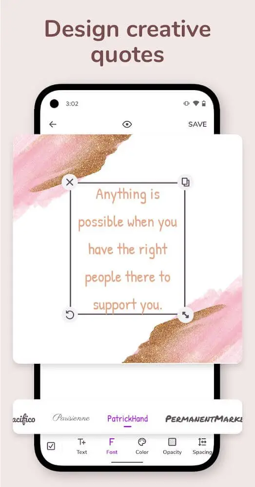 Screenshot of the Post Maker for Instagram - PostPlus app