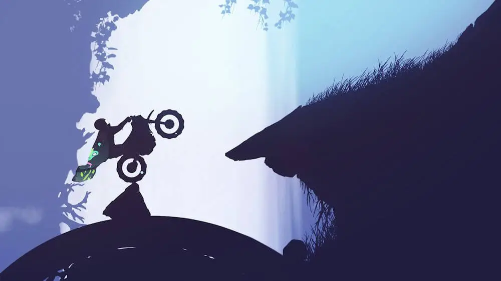 Screenshot of the Psebay: Gravity Moto Trials game