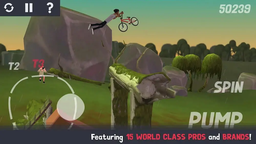 Screenshot of the Pumped BMX 3 game