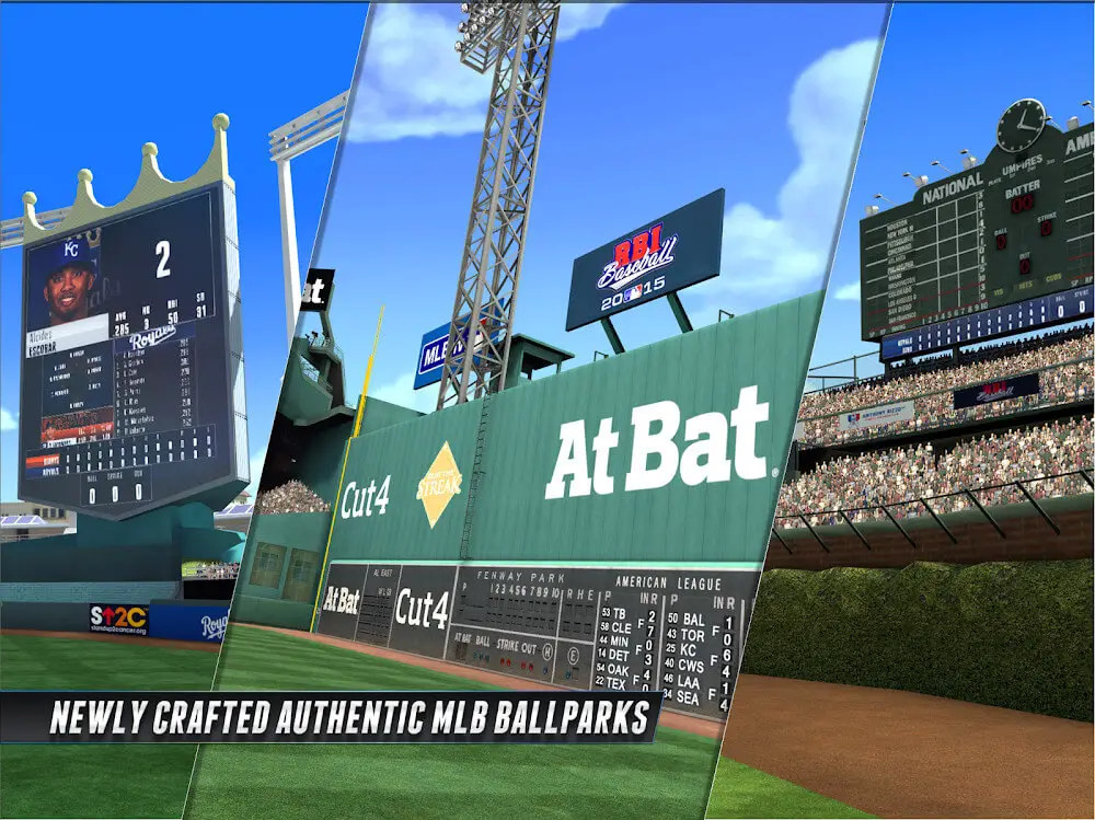 Screenshot of the R.B.I. Baseball 15 game